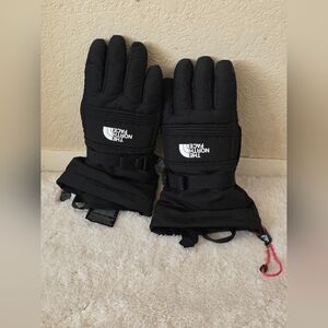 The North Face Black Winter Gloves For Women Size XS.